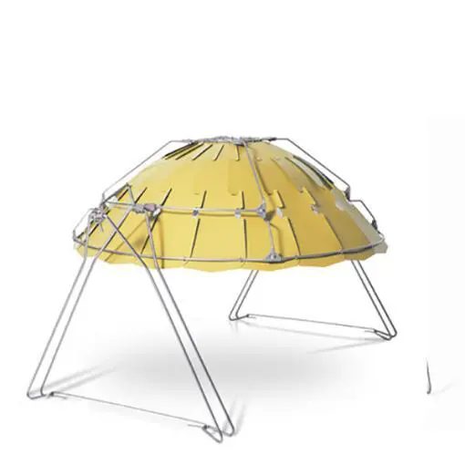 SUNGLOBE® solar barbecue closed profile