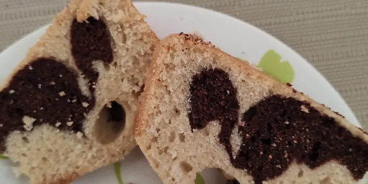 Recette solaire - Gâteau marbré