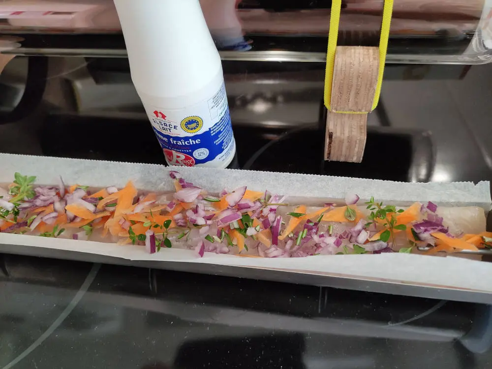 Recette solaire de filets de poisson